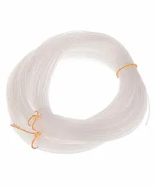 Asian Hobby Crafts Monofilament Fishing Line Nylon Wire - White