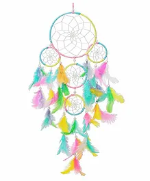 Asian Hobby Crafts Dream Catcher Wall Hanging - Multicolour