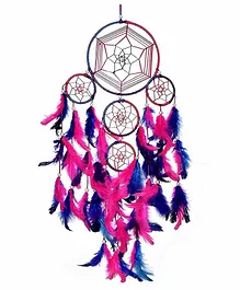 Asian Hobby Crafts Dream Catcher Wall Hanging - Pink