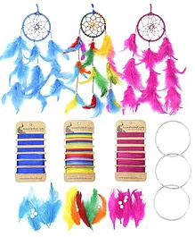 Asian Hobby Crafts DIY  Dream Catcher Kit - Multicolour
