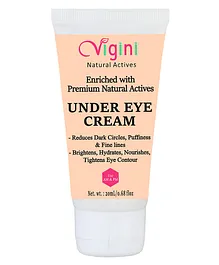 Vigini Natural Under Eye Dark Circle Gel Cream - 20 gm