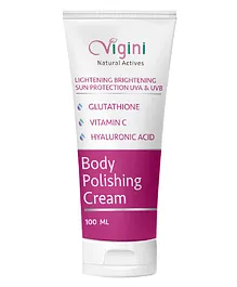 Vigini Skin Lightening Brightening Body Polishing Gel Cream - 100 gm