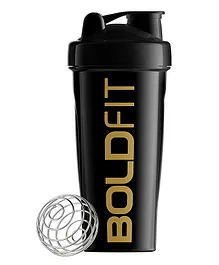 Boldfit Pro Cyclone Gym Shaker Black - 700 ml