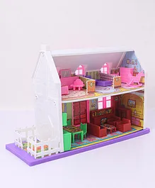 Rising Step Doll House Multicolour - 34 Pieces 