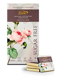 Zevic Belgian Couverture Chocolate With Paan and Rose -  768 gm