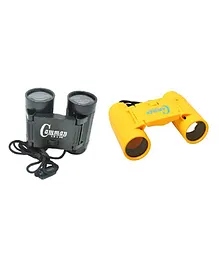 New Pinch Folding Small Binoculars (Colour May Vary) - Pack of 1