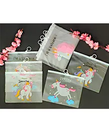 Tera13 Unicorn Zip Folder Pack Of 12 - Multicolour