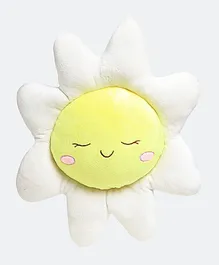 Webby Plush Sunflower Soft Toys Pillow - Multicolour 