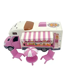 VGRASSP Food Truck Party Pretend Play Toy Set - Pink