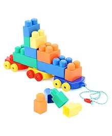 Applefun Smart Pull Toy Building Blocks Set Multicolor - 20 Pieces