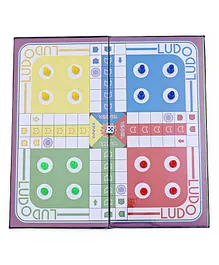 Applefun 2 in 1 Ludo & Snakes and Ladders Board Game - Multicolor