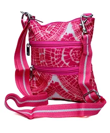 All For Color Sunburst Crossbody Bag - Pink 