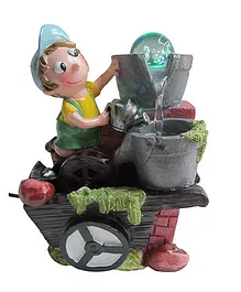 EZ Life Water Fountain Show Piece With Crystal Ball - Multi Color