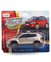 Centy Tiger Hi Power SUV Pull Back Toy Car - Golden