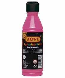 JOVI Fluroscent Poster Paint Bottle Pink - 250 ml