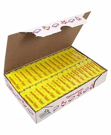 JOVI Plastilina Non Drying Modelling Clay Pack of 30 Bars - Yellow