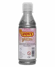 Jovi Tempera Liquid Glitter Sparkle Poster Water Colour Silver - 250 ml