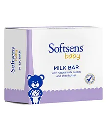 Softsens Baby Milk Bar Soap 100 gm - Pack Of 3