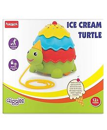 Giggles Ice Cream Turtle - Multicolour