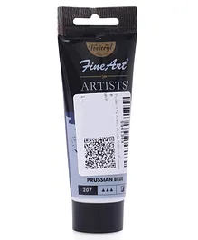 Fevicryl Fine Art Artists Water Based Acrylic Colour Tube for Painting Prussian Blue - 40 ml
