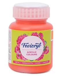 Fevicryl Acrylic Color Crimson - 100 ml