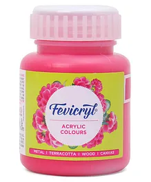 Fevicryl Acrylic Color Pink - 100 ml