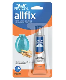 Fevicol Allfix Clear and Non-Staining All Purpose Adhesive - 20 ml