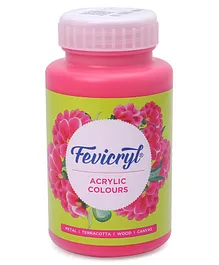  Fevicryl Acrylic Color Pink - 500 ml