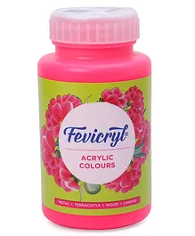  Fevicryl Acrylic Color Pink - 500 ml