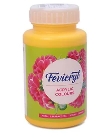  Fevicryl Acrylic Color Chrome Yellow - 500 ml