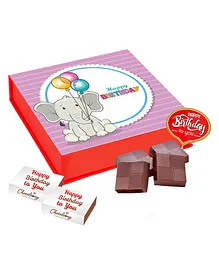 Chocoloony Chocolate Birthday Return Gift Pack of 9 - 120 gm   