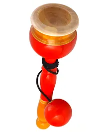 Fairkraft Creations Cup and Ball Wooden Toy - Orange