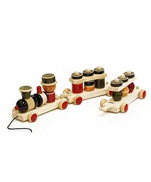 Fairkraft Creations My Train Pull Along Toy - Multicolour