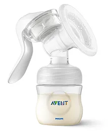 Avent Manual Breast Pump with Natural Motion Technology - White