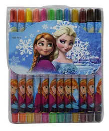 Asera Cartoon Printed Frozen Theme Rolling Crayons Twistable Crayons Pack of 1 - Multicolor