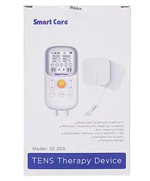 Smart Care Tens Massager Nerve Stimulator SC-200 - White
