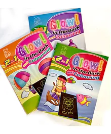Glow Tn The Dark Pack Of 3 - 48 Pages 
