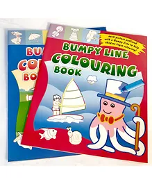 Bumpy Colouirng Book Pack of 2 - English