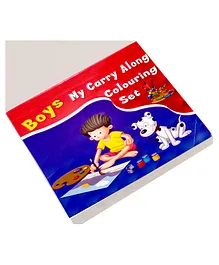 Boys My Carry Along Colouring Book - English