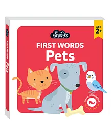 First Words Pets Board Book - English