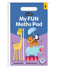 Junior Explorers My Fun Maths Pad with Carry Handle - English