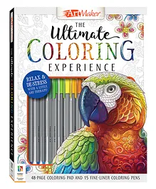 The Ultimate Colouring Experience Book - English