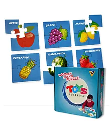 Toys Universe Wooden Fruit Jigsaw Puzzle  - 24 Pieces