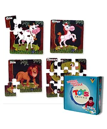 Toys Universe Wooden Animal Jigsaw Puzzle  - 36 Pieces