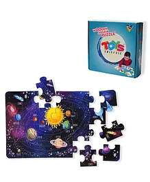 Toys Universe Wooden Solar System Jigsaw Puzzle  - 24 Pieces