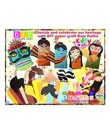 Kidsy Winsy Ram Katha DIY Craft Kit - Multicolor 