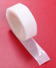 Zyozi Glue Point Adhesive Removable Double Sided Dots White - 100 dots