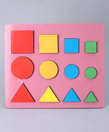 NerdNerdy Seriation Board Puzzle Multicolour - 12 Pieces