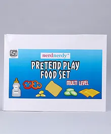 NerdNerdy Pretend Play Food Set - Multicolour