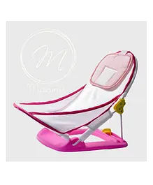 Maanit Net Baby Bather Baby Bath Seat  (Pink)